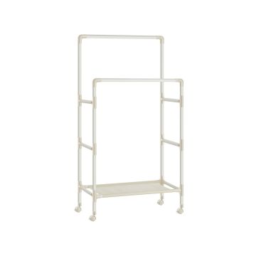 Clothes rack 83x45x162cm., white