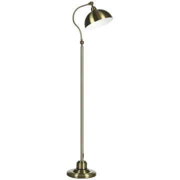 Adjustable floor lamp, 180° rotatable shade, 42 × 25.5 × 152 cm