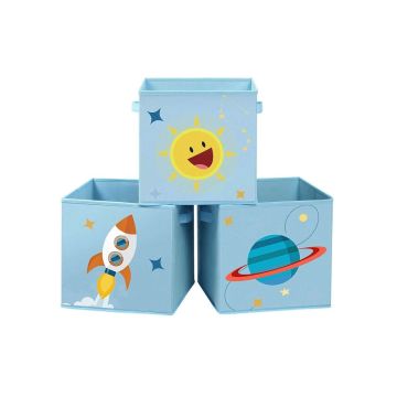 Box set, 3 pieces, blue