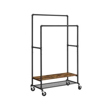 Clothes rack with wheels RGR120B01