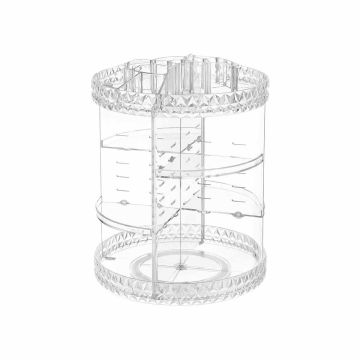 Rotating jewelry/cosmetic organizer