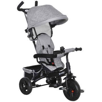Tricycle Homcom 95x50x106cm., gray/black