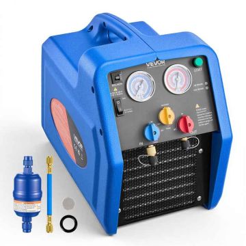Jednostka zbierająca czynnik chłodniczy VEVOR RR12L, 430 × 250 × 345 mm