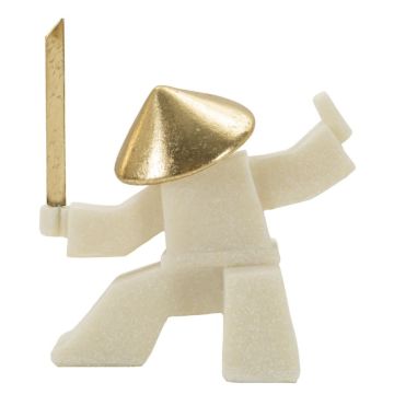 Samurai statuette Samurai Oda Quarzy A, 17 × 18.5 × 7.5 cm