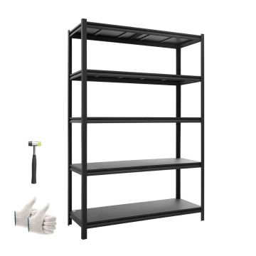 Regały magazynowe VEVOR SS4818HA, 5 półek, 123 × 181,3 × 46,5 cm
