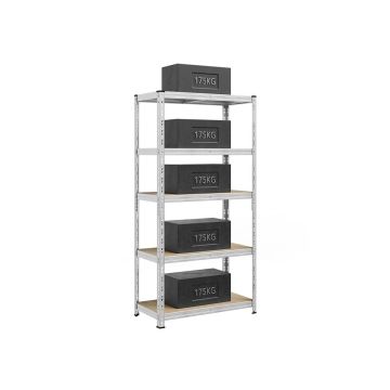 Regał magazynowy SONGMICS, półki regulowane, 100 × 200 × 50 cm
