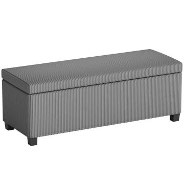 Ławka ze schowkiem, pojemność 84 l, 112 × 40 × 42 cm