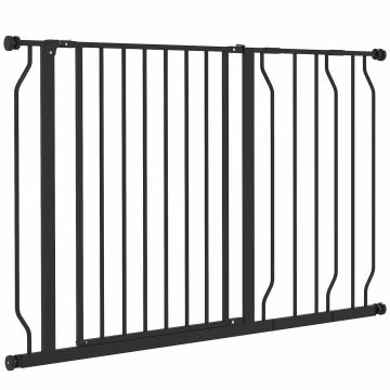 Safety gate for dogs PawHut 115x76cm., black