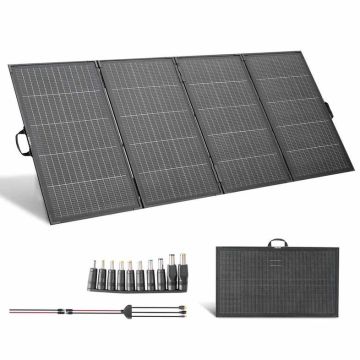 Bateria solarna VEVOR S400, 400 W z ramą, 2294 × 579 × 19 mm