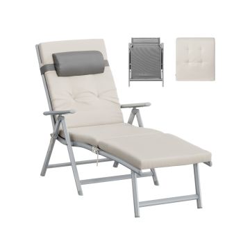 Leżak SONGMICS GCB024GZ02, 58 × 183 × 97 cm