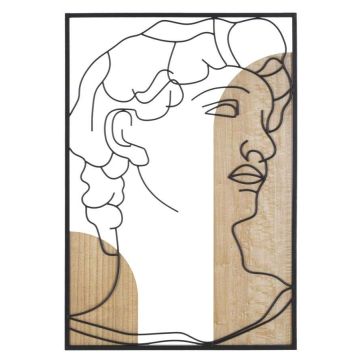 Wall panel David, 55 × 80 × 2 cm