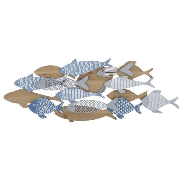 Wall panel Fish Sea, 91 × 33.5 × 3 cm