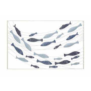 Wall panel Pesci, 96.5 × 61 × 1.5 cm