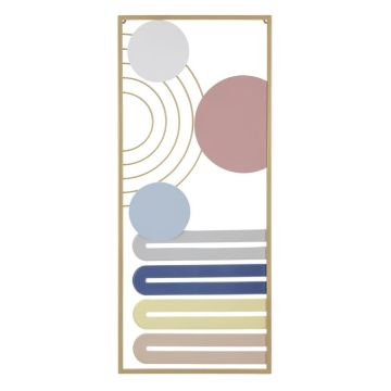 Wall decorative panel Colorful B, 37.5 × 84 × 2 cm
