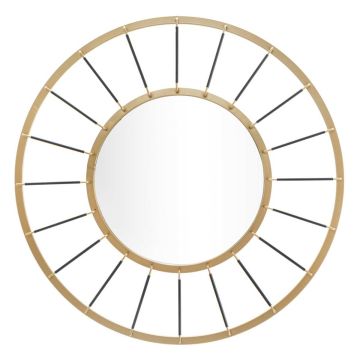Lustro ścienne Mauro Ferretti 0660400000, Ø 81 × 6,5 cm