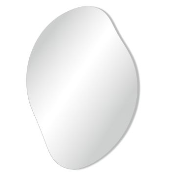 Lustro ścienne SONGMICS LWMB35020BD01, bez ramy, 60 × 45 cm