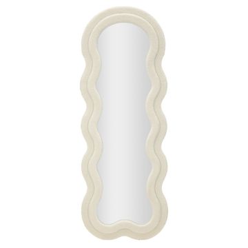 Wall mirror Teddy, Sand, 40 × 160 × 4 cm