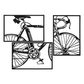 Wall panel set Bike, 3 pcs, 40 × 60 × 1.3 cm