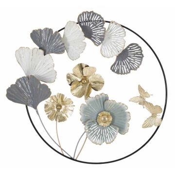 Wall decorative panel CAMPUR ROUND, 78.5 × 74 × 5 cm