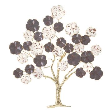 Wall decorative panel Albero Purpy, 73.7 × 80 × 5 cm