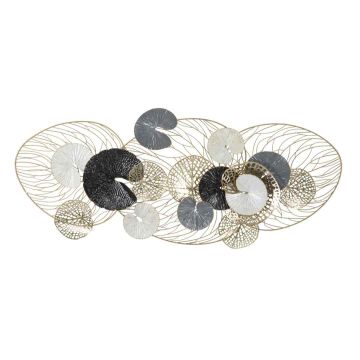 Wall decor panel Luxy, Multicolor, 124.5 × 55 × 9.5 cm