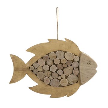 Wall decor sculpture Mauro Ferretti 0324300000, 42.5 × 28.5 × 2 cm