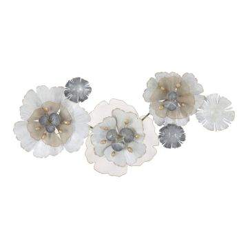 Wall decor panel Flowery, 119 × 60 × 8 cm