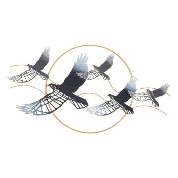 Настенная декоративная панель Bird, 91 × 50 × 7 см