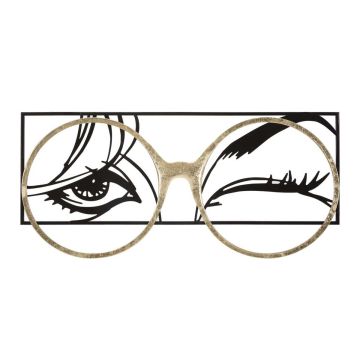 Настенная декоративная панель Eyewear, 89,5 × 41,3 × 3,8 см