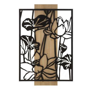 Wall panel Lotus, 60 × 90 × 2 cm