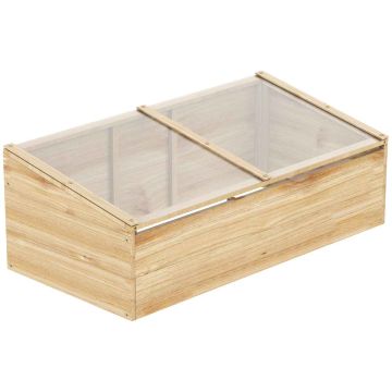 Greenhouse Outsunny 100x50x35cm., light brown