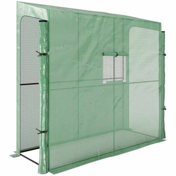 Szklarnia Outsunny 200x80x200cm, kolor zielony