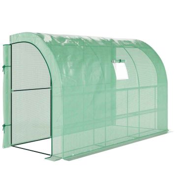 Szklarnia Outsunny 300x150x213cm, kolor zielony