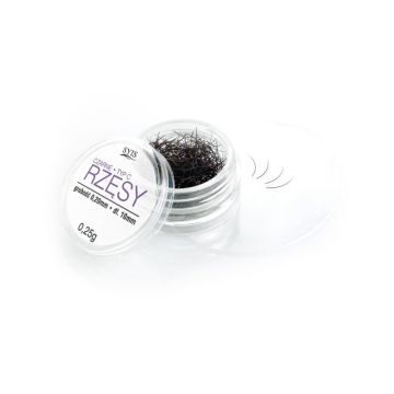 Synthetic eyelash set SYIS, C shape