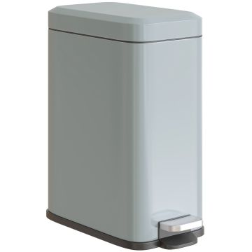 Trash can, 5 l, with foot pedal, 29.2 × 14 × 32 cm