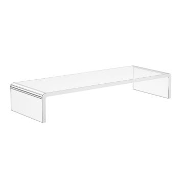 Podstawka pod monitor przezroczysta Homcom 53x19x9cm.