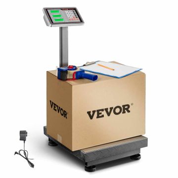 Cyfrowa waga platformowa VEVOR 300A11B-B, 87 × 84 × 41,5 cm