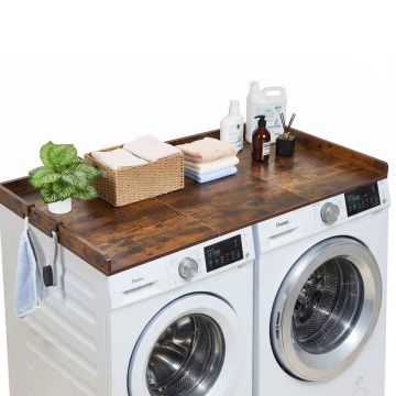 Blat pod pralkę VEVOR DX0202-C240330S-03, brązowy, 137 × 6,9 × 69,9 cm