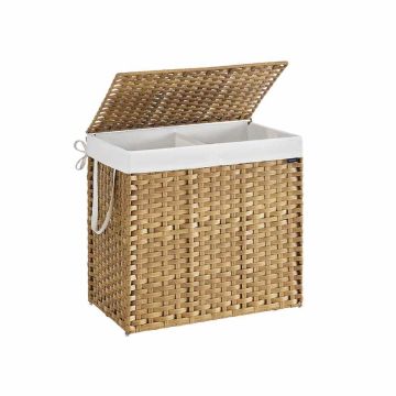 SONGMICS laundry basket, 90 l, 66 × 40 × 61 cm