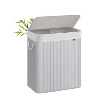 SONGMICS laundry basket, 95 l, 51.5 × 61.5 × 31.5 cm