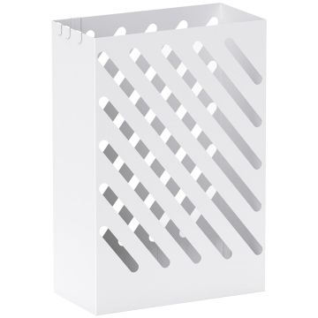 Stojak na parasole Homcom 28x14x41cm., biały