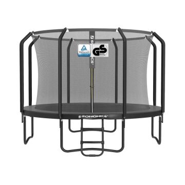 Trampolina ogrodowa SONGMICS z siatką zabezpieczającą i drabinką