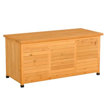 Garden box Outsunny 127x56x60cm., light brown