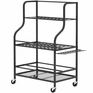Garden tool organizer, 54 compartments, 77 × 40 × 97 cm