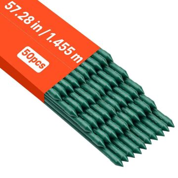 Paliki ogrodowe VEVOR CSP11-1500-50, 50 szt., Ø11 × 1455 mm
