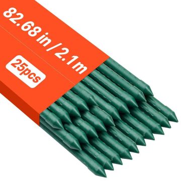Paliki ogrodowe VEVOR CSP11-2100-25, 25 szt., Ø11 × 2100 mm