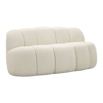Sofa Ball, 2-osobowa, biała, 145 × 69 × 80 cm