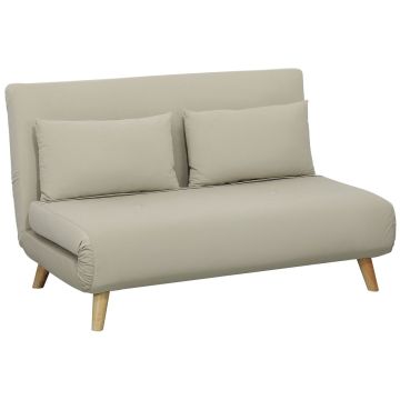 Sofa rozkładana, dwuosobowa, 6 pozycji oparcia, 130 × 79 × 78 cm