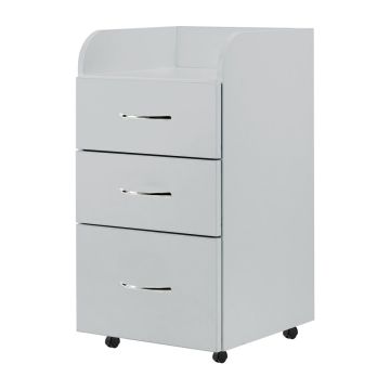Beauty salon cabinet "ActiveShop", 3 drawers, Grey