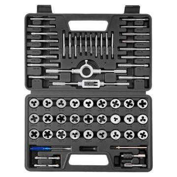 VEVOR tap and die set, 60 pieces, 315 × 200 × 45 mm